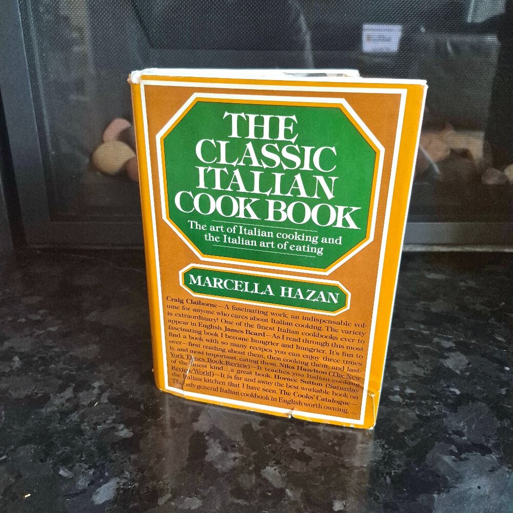 Classic Italian Cook Book, The Art of Italian Cooking, Marcella Hazan, 1980